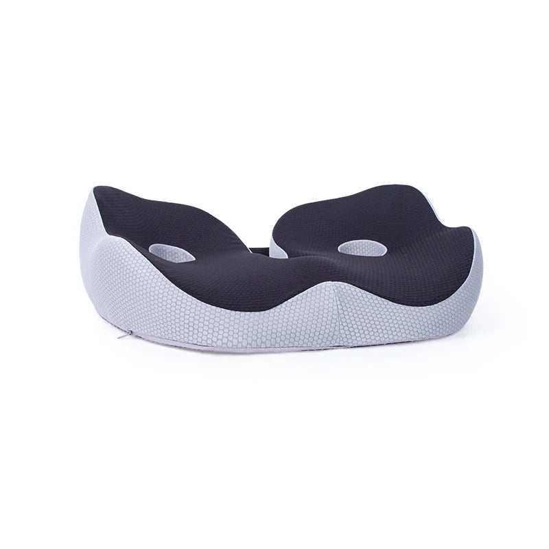 Przenośna poduszka siedziskowa z pianki memory - ergonomiczne wsparcie u-kształtne do biura, samochodu i podróży