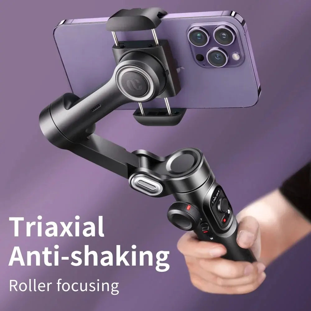 Aochuan smartxe 3-osiowy stabilizator gimbalowy do smartfonów