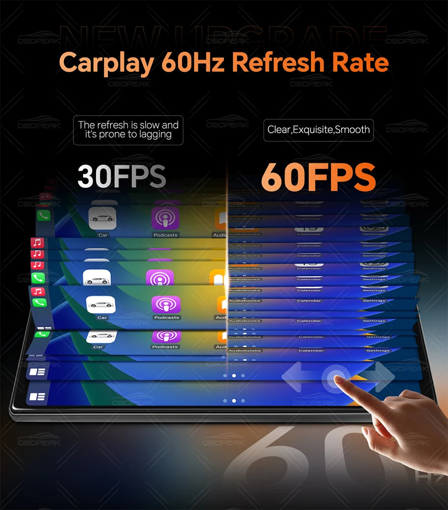 K2 pro 11.3" 4k bezprzewodowy carplay android auto kamera samochodowa z gps i podwójnym obiektywem