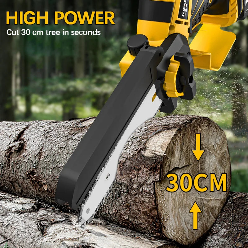 8-calowa 1380w bezszczotkowa elektryczna pilarka łańcuchowa – profesjonalna pilarka ogrodowa do baterii dewalt 20v