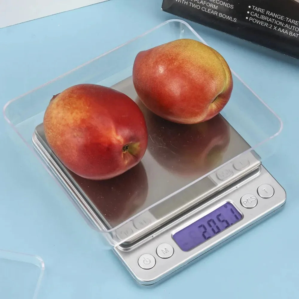 Waga kuchenna cyfrowa 3000g/0.1g – precyzyjna waga jubilerska i spożywcza