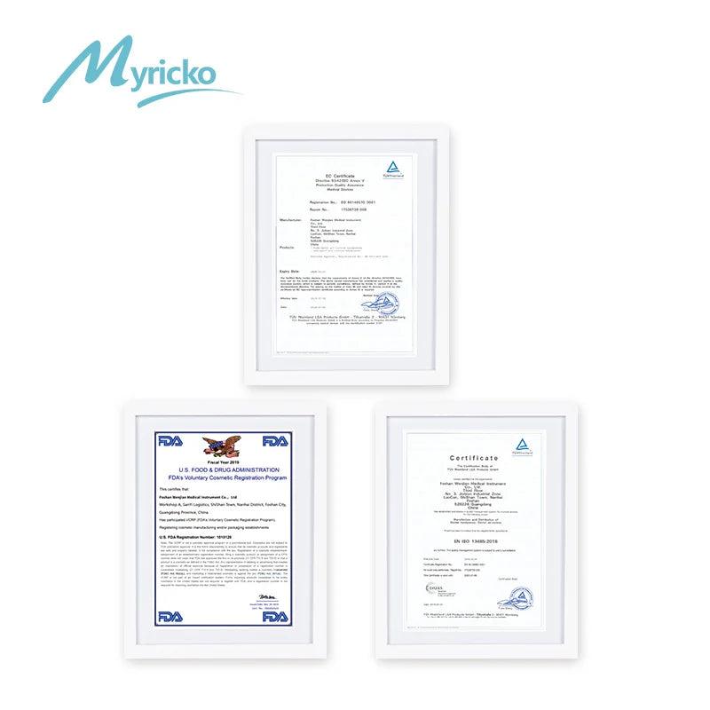 Myricko dentalna kątnica wysokoobrotowa led — prosta