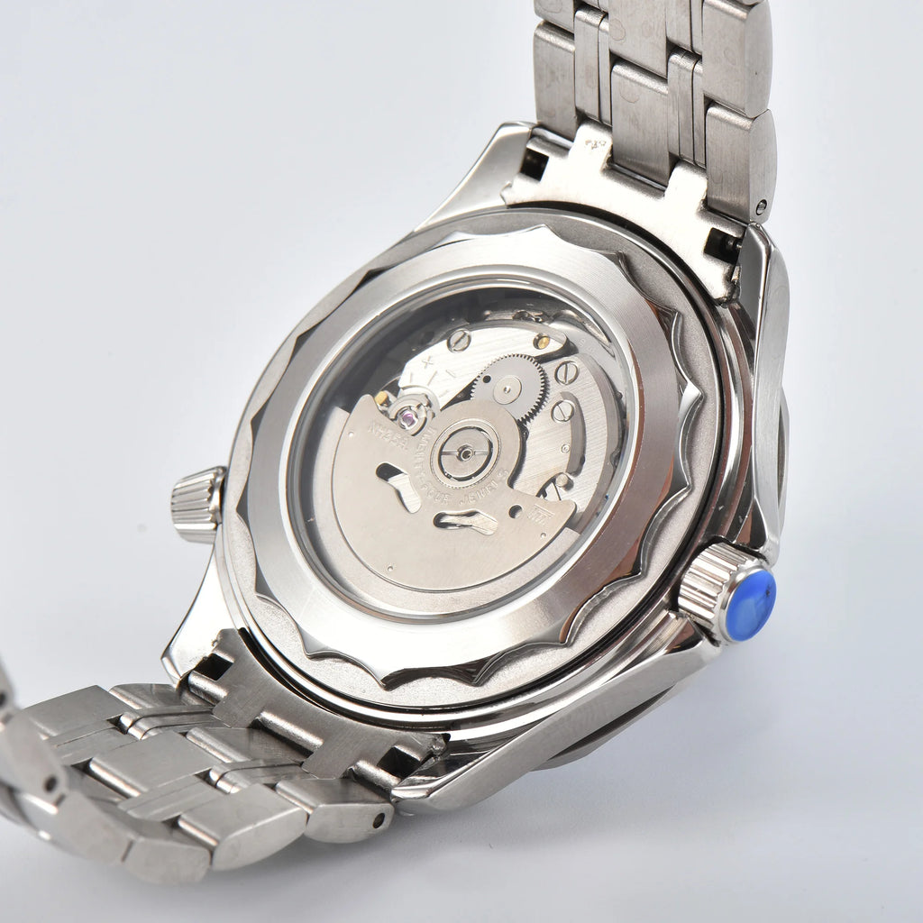 Vabena męski zegarek automatyczny 42mm nh35 | szkło szafirowe