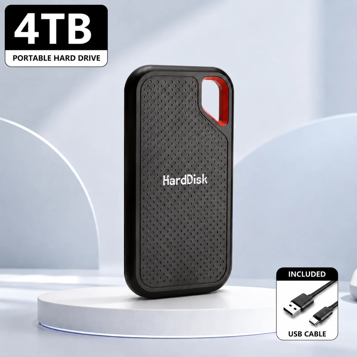 Vabena przenośny dysk ssd 1tb / zewnętrzny dysk twardy 2tb usb-c do laptopa/mac