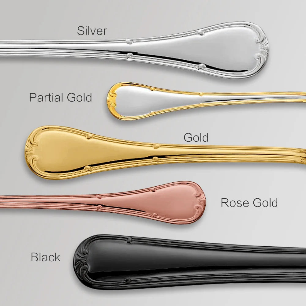 Vabena Premium 24-Pc 18/10 Stainless Steel Flatware Set for 6