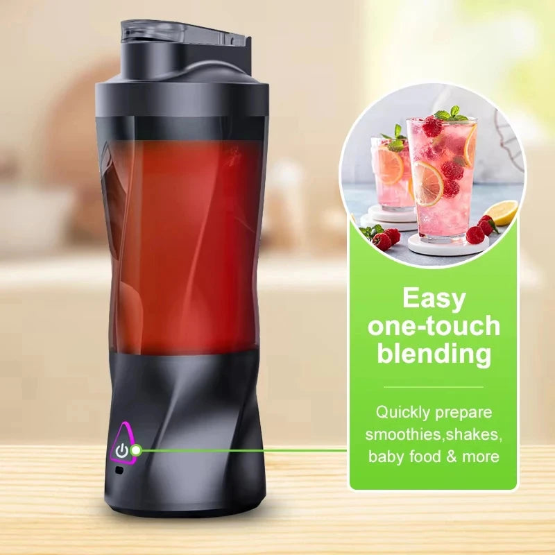 Portable USB Rechargeable Blender & Juicer - 700ML