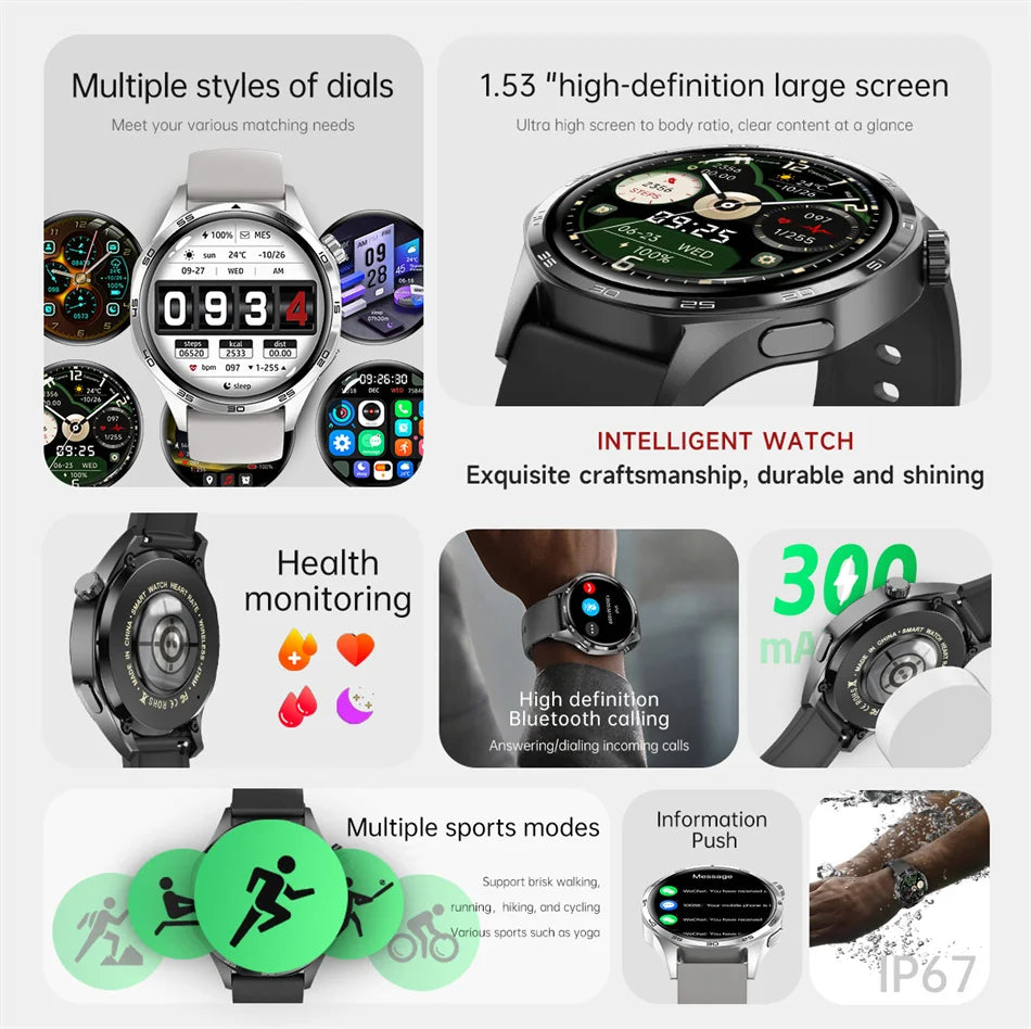 Zegarek smart watch 5 pro | gps, nfc, amoled, rozmowy bluetooth