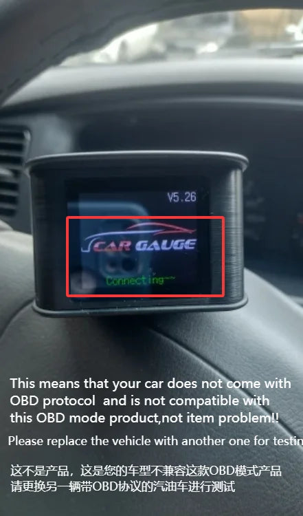 P10 pro wyświetlacz hud obd2 - inteligentny licznik cyfrowy prędkościomierz