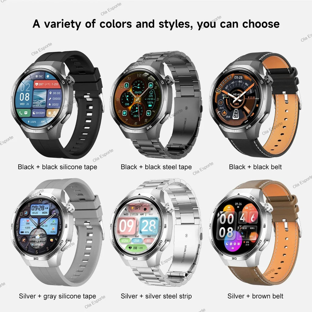Vabena Watch 5 Pro GPS NFC Smartwatch | AMOLED Display