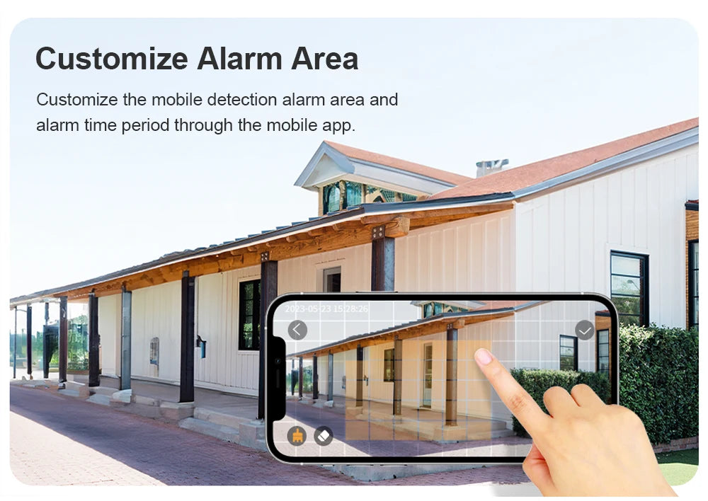 Kamera solarna zewnętrzna ls vision 4g/wifi 8mp z podwójnym obiektywem, pir, kartą sim, widzeniem nocnym i wodoodpornością