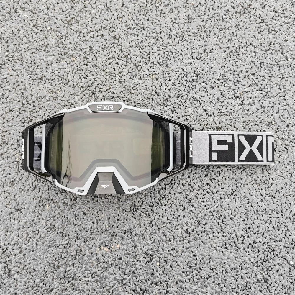 Fxr gogle motocrossowe hd soczewka przeciwmgielna mx mtb okulary na motocykl terenowy