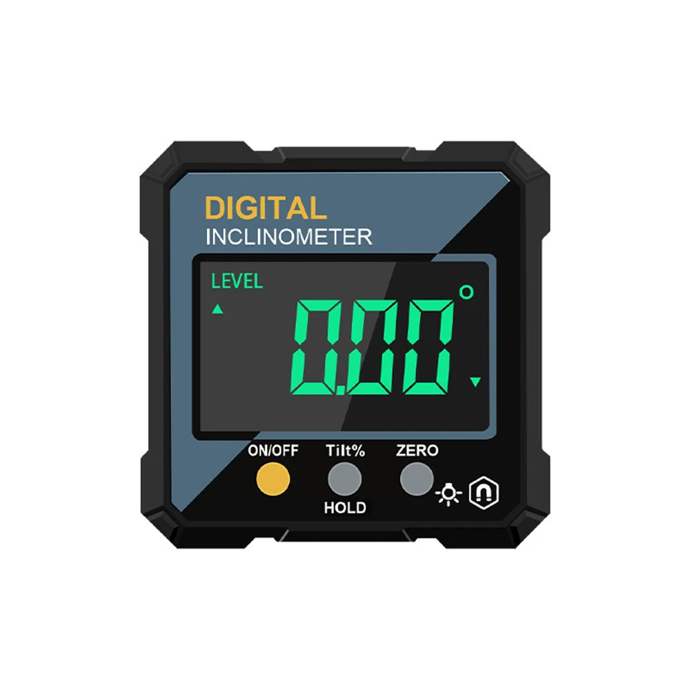 Vabena 4-Sided Magnetic Dual Laser Digital Inclinometer | Woodworking Angle Finder