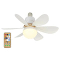 Wentylator sufitowy led vabena 40w e27 ze zdalnym ściemnianiem