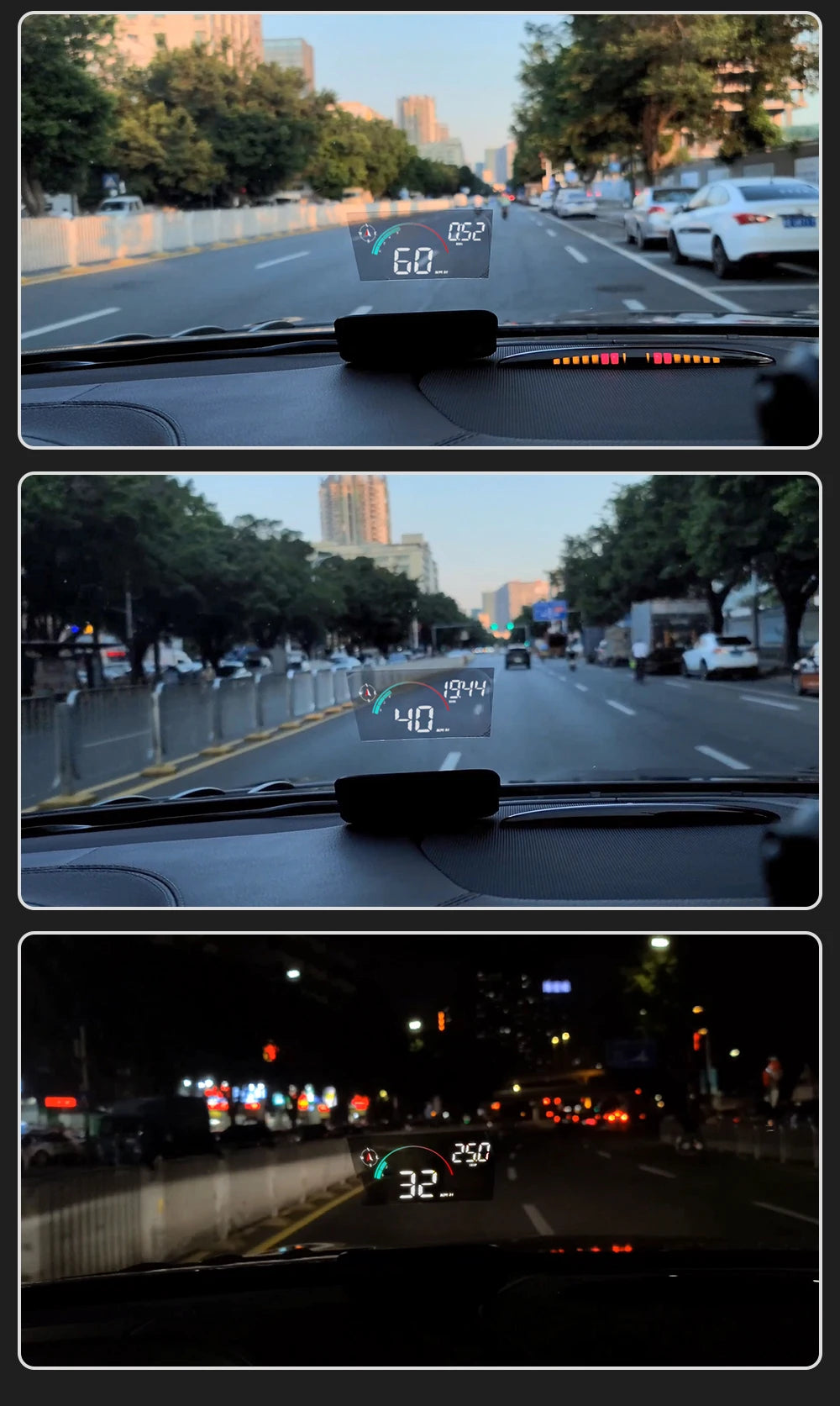 M22 Car HUD Head Up Display | Universal GPS Speedometer Projector