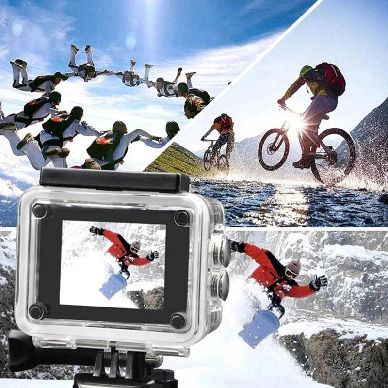 Kamera akcji 4k ultra hd | do vlogowania i sportu