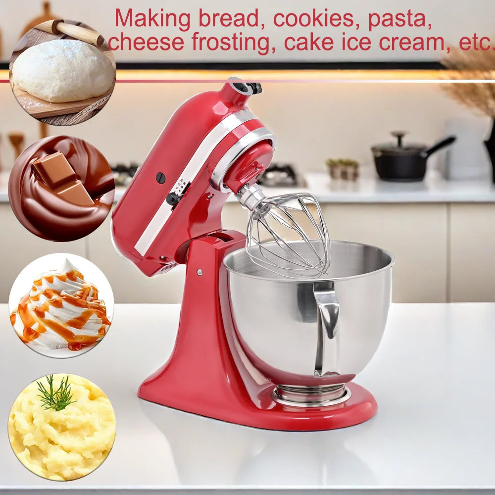 Misa ze stali nierdzewnej do miksera kitchenaid 4.5-5 qt z uchylną głowicą | serie artisan i classic