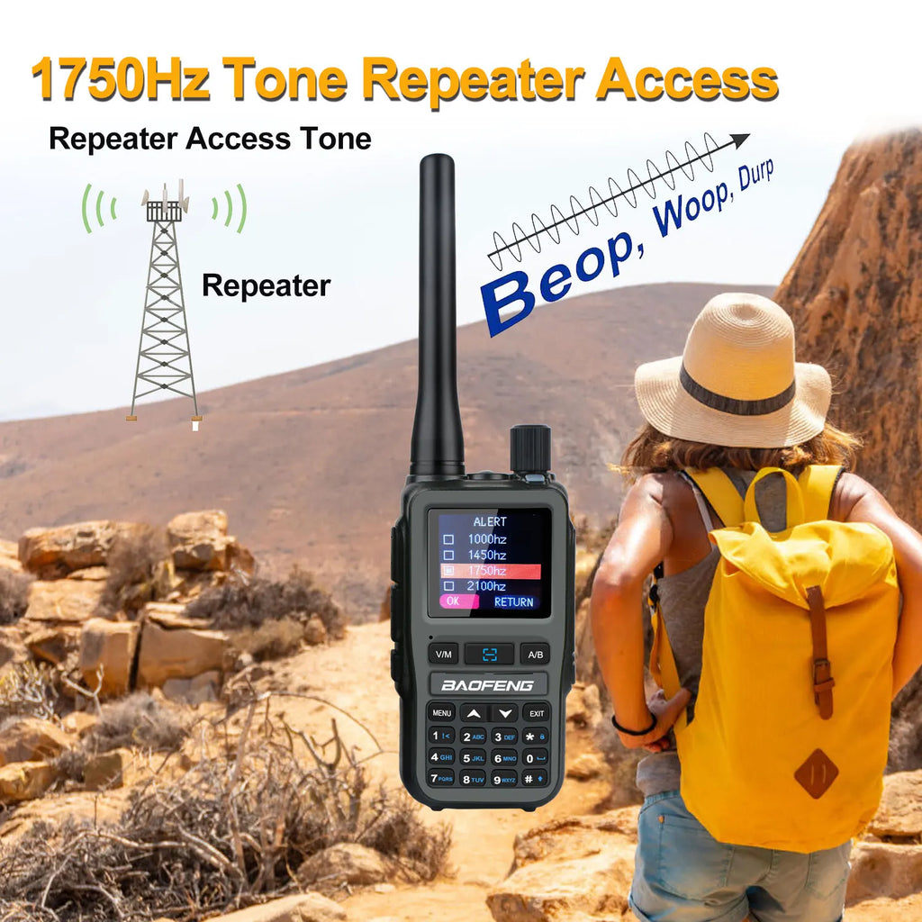 Baofeng uv-5r mini zestaw 2 sztuk dwuzakresowy radiotelefon kompaktowy 5w z odbiornikiem pasma lotniczego i ładowaniem usb-c