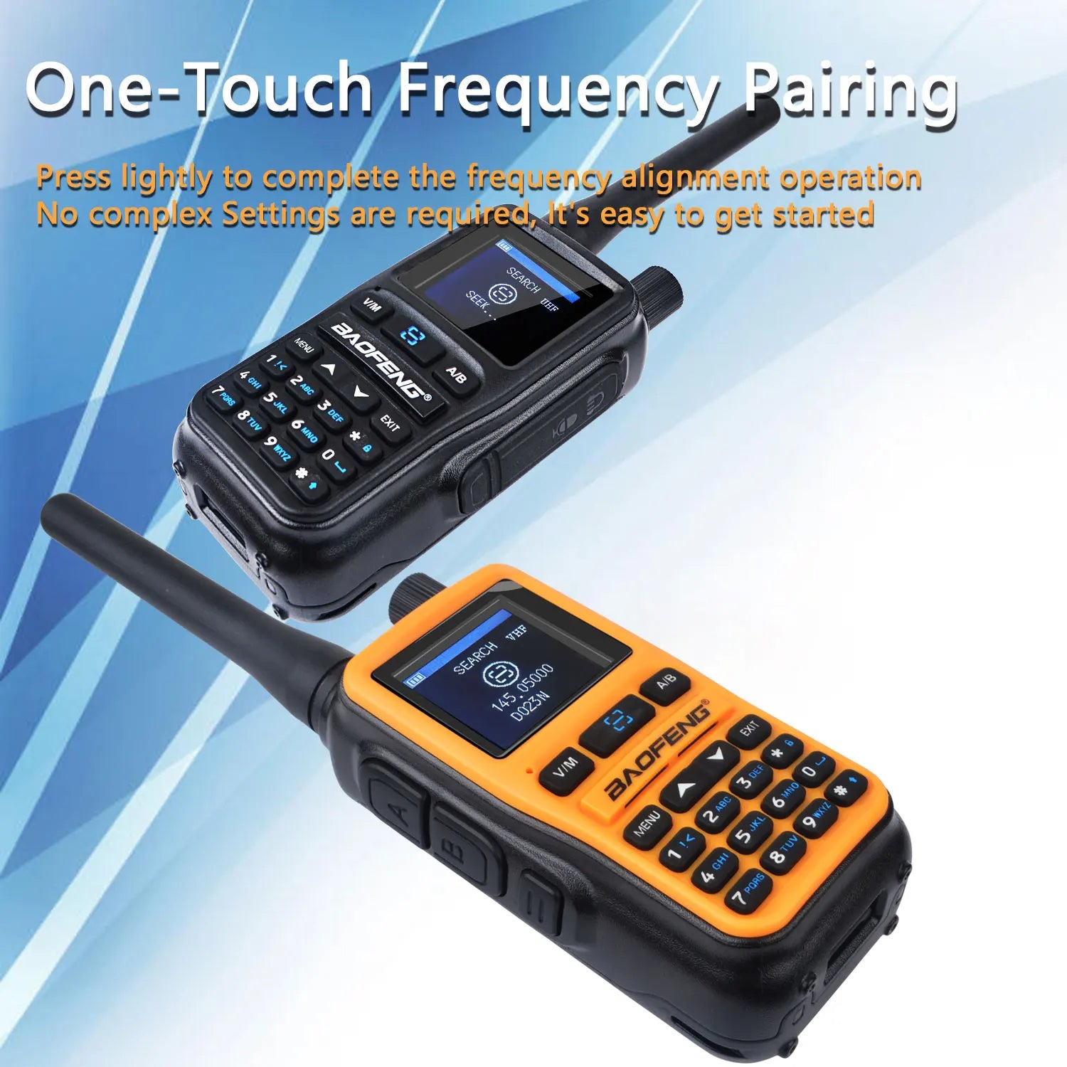 Baofeng uv-5r mini zestaw 2 sztuk dwuzakresowy radiotelefon kompaktowy 5w z odbiornikiem pasma lotniczego i ładowaniem usb-c