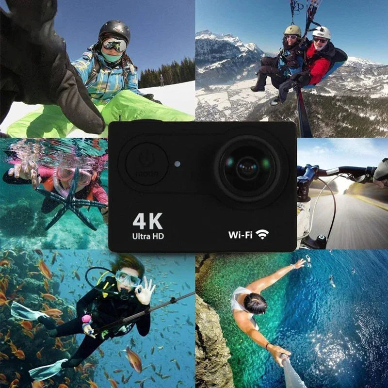 Kamera akcji 4k ultra hd | do vlogowania i sportu