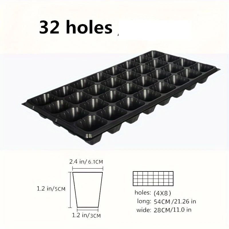 Nursery Seed Starter Tray - Greenhouse & Garden Plant Germination