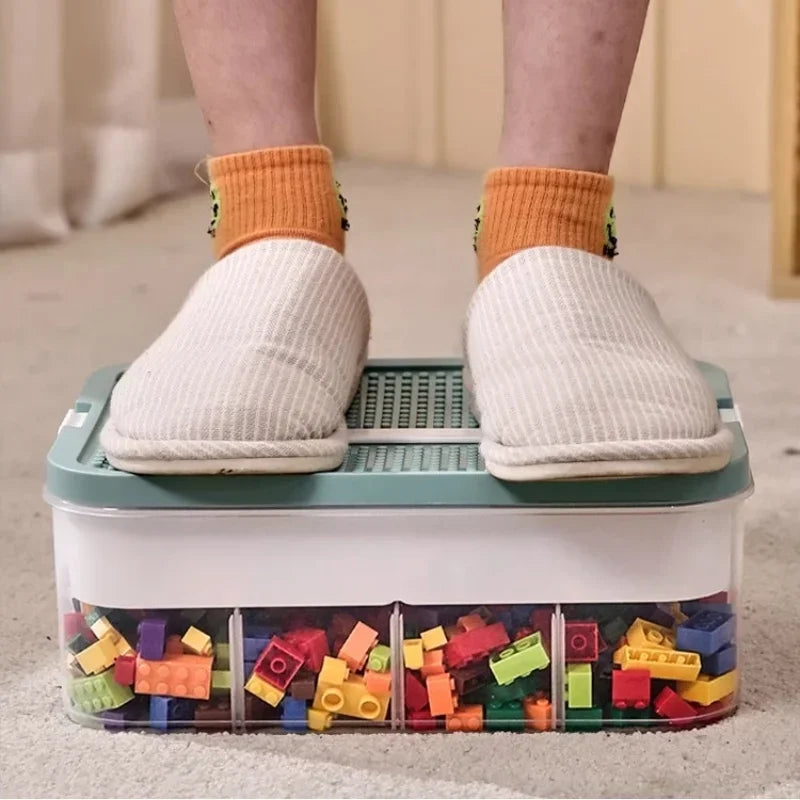 Pojemnik na klocki lego | organizer zabawek dla dzieci | sortowanie części