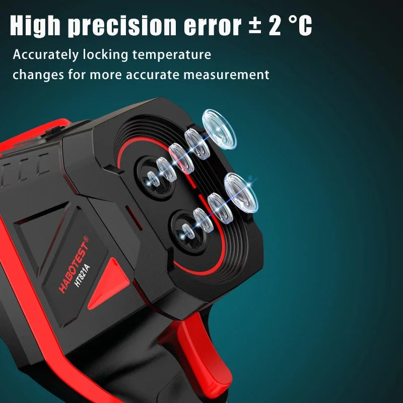 Kamera termowizyjna habotest ht821a z akumulatorem | wytrzymała, szeroki zakres