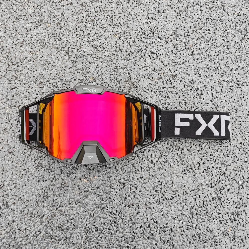 Fxr gogle motocrossowe hd soczewka przeciwmgielna mx mtb okulary na motocykl terenowy