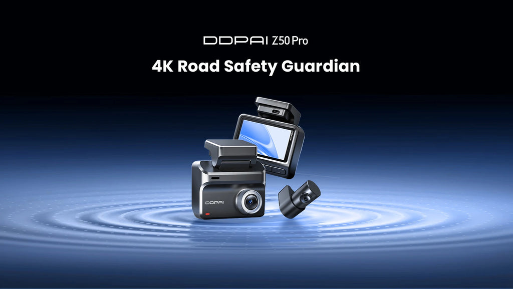 Ddpai z50 pro 4k kamera samochodowa z gps, adas i noktowizją
