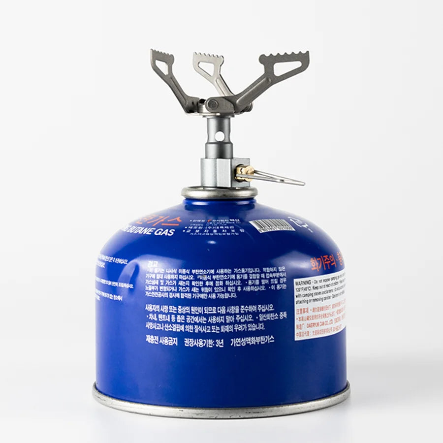 Brs-3000t mini tytanowa kuchenka gazowa kempingowa – przenośny palnik survivalowy