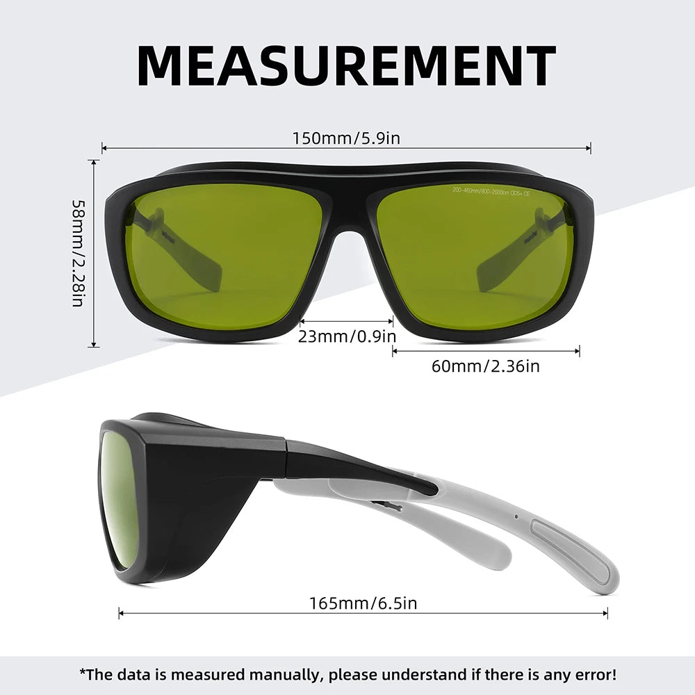 Okulary ochronne laserowe – ochrona oczu uv, ir, ipl, fpv 1064nm, 532nm