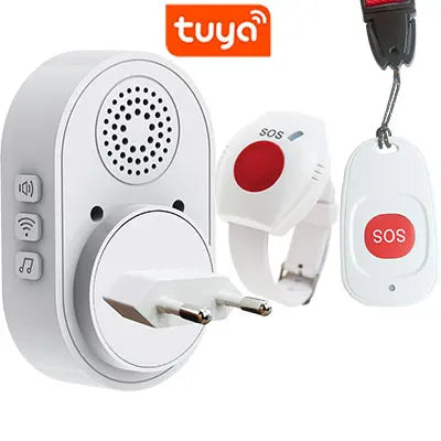 Tuya Wireless SOS Panic Button | Emergency Alert System