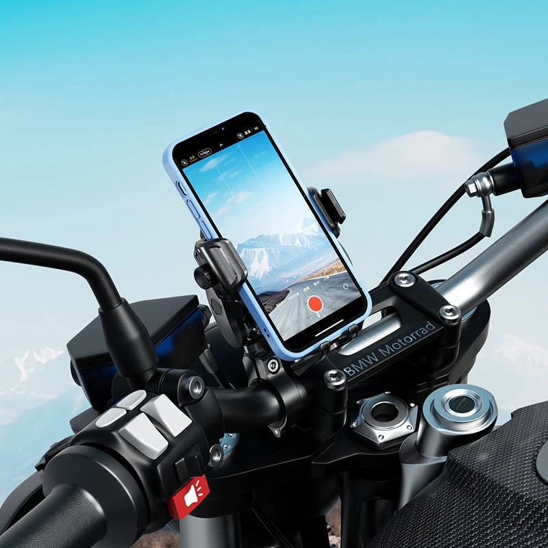 Uchwyt motocyklowy na telefon apex rush – ładowarka bezprzewodowa 15w i usb-c 36w