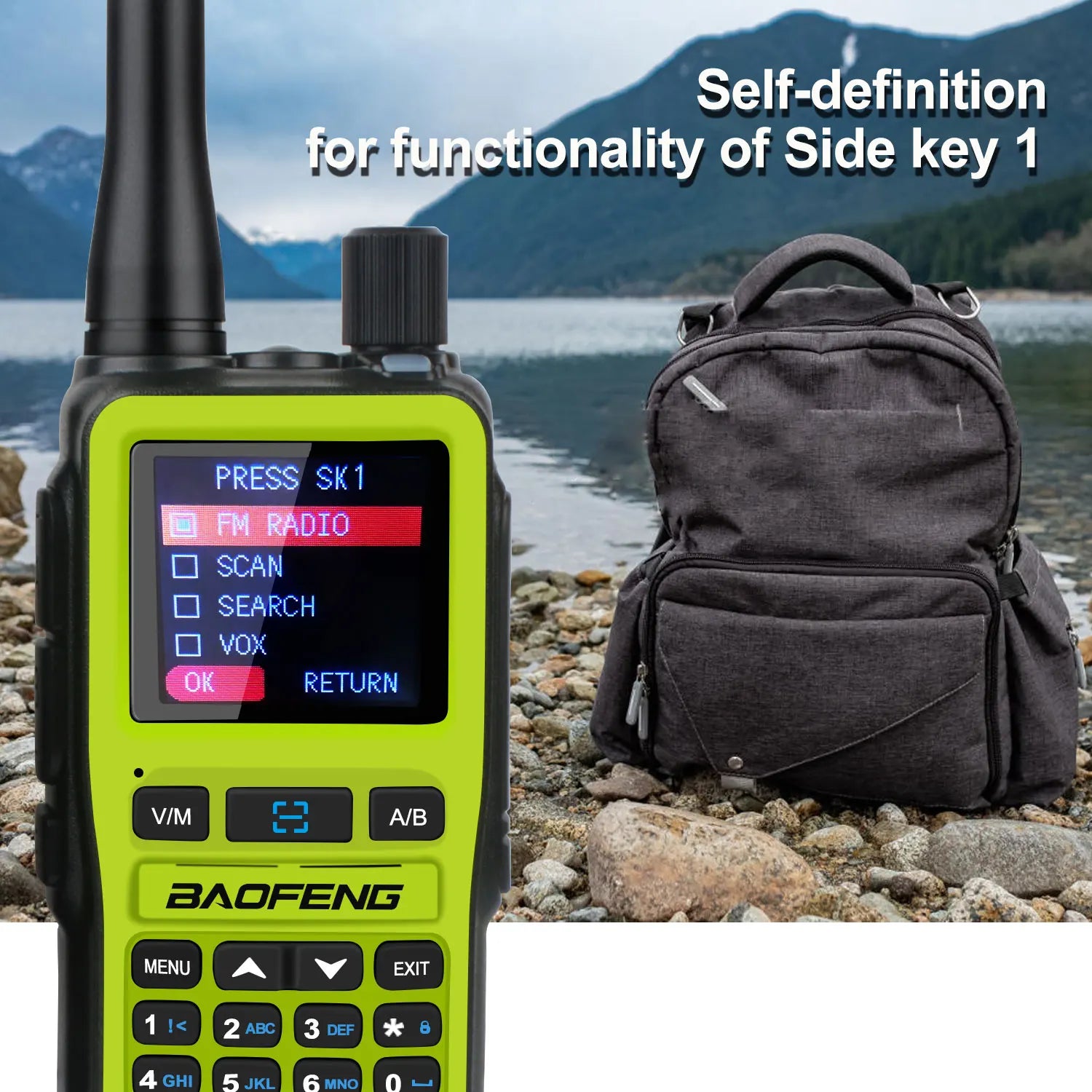 Baofeng uv-5r mini zestaw 2 sztuk dwuzakresowy radiotelefon kompaktowy 5w z odbiornikiem pasma lotniczego i ładowaniem usb-c