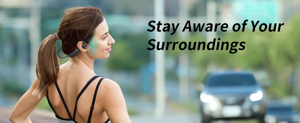 Słuchawki lonmao b33 z przewodnictwem kostnym bluetooth 5.4 z mikrofonem hd