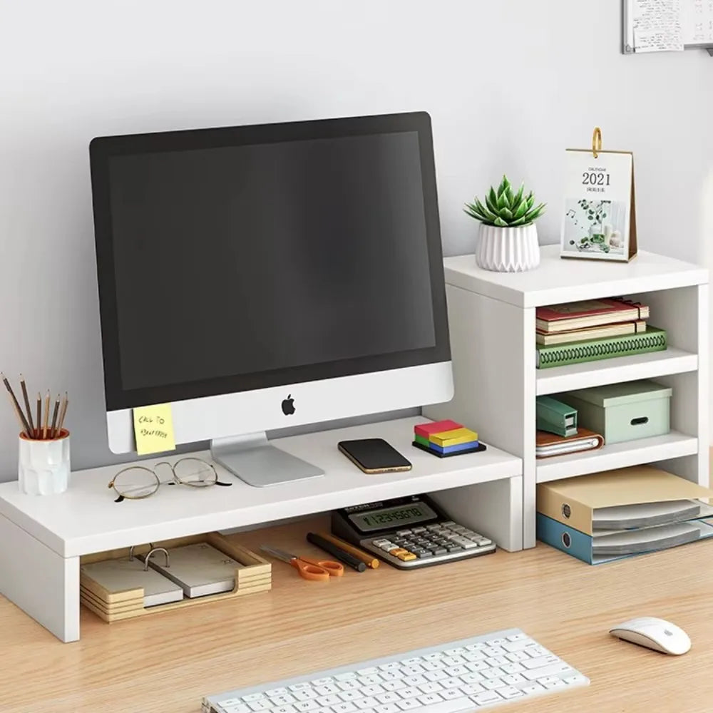 Vabena ergonomiczna podstawka pod monitor do biurka w akademiku - oszczędność miejsca