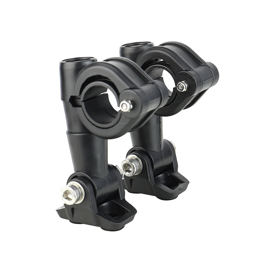 Wysokowydajne pomocnicze lampy przeciwmgielne led do motocykli bmw r1200gs, f800gs, k1600 i uniwersalnych | 40w 6000k