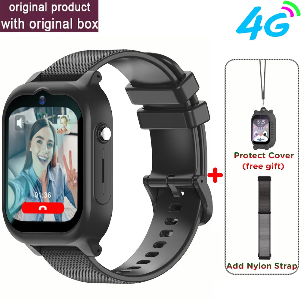 Smartwatch dla dzieci 4g gps: połączenia wideo sos – telefon dla dziecka