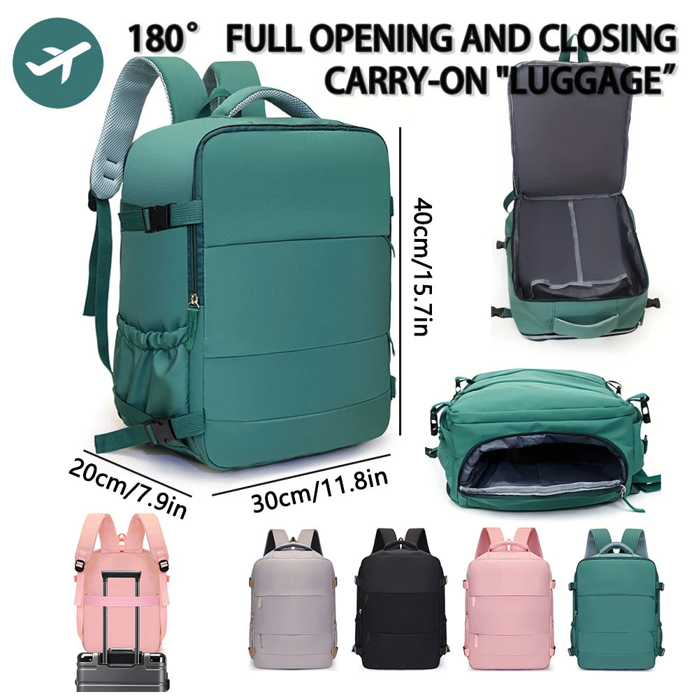Plecak podróżny kabinowy 40x30x20cm kompatybilny z ryanair easyjet wizardair
