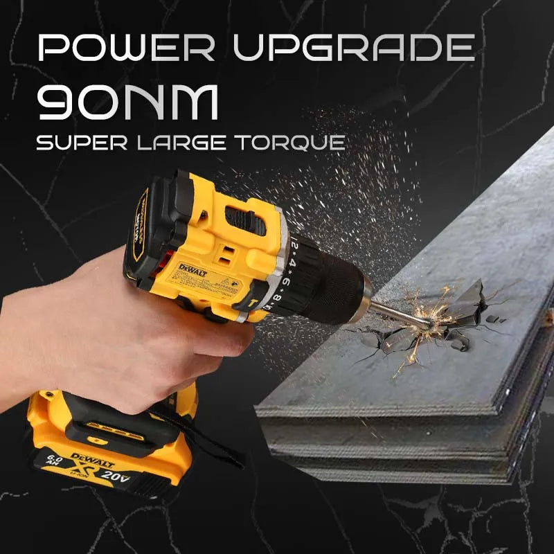 DEWALT DCD805 Brushless Percussion Drill - Cordless Power & Precision