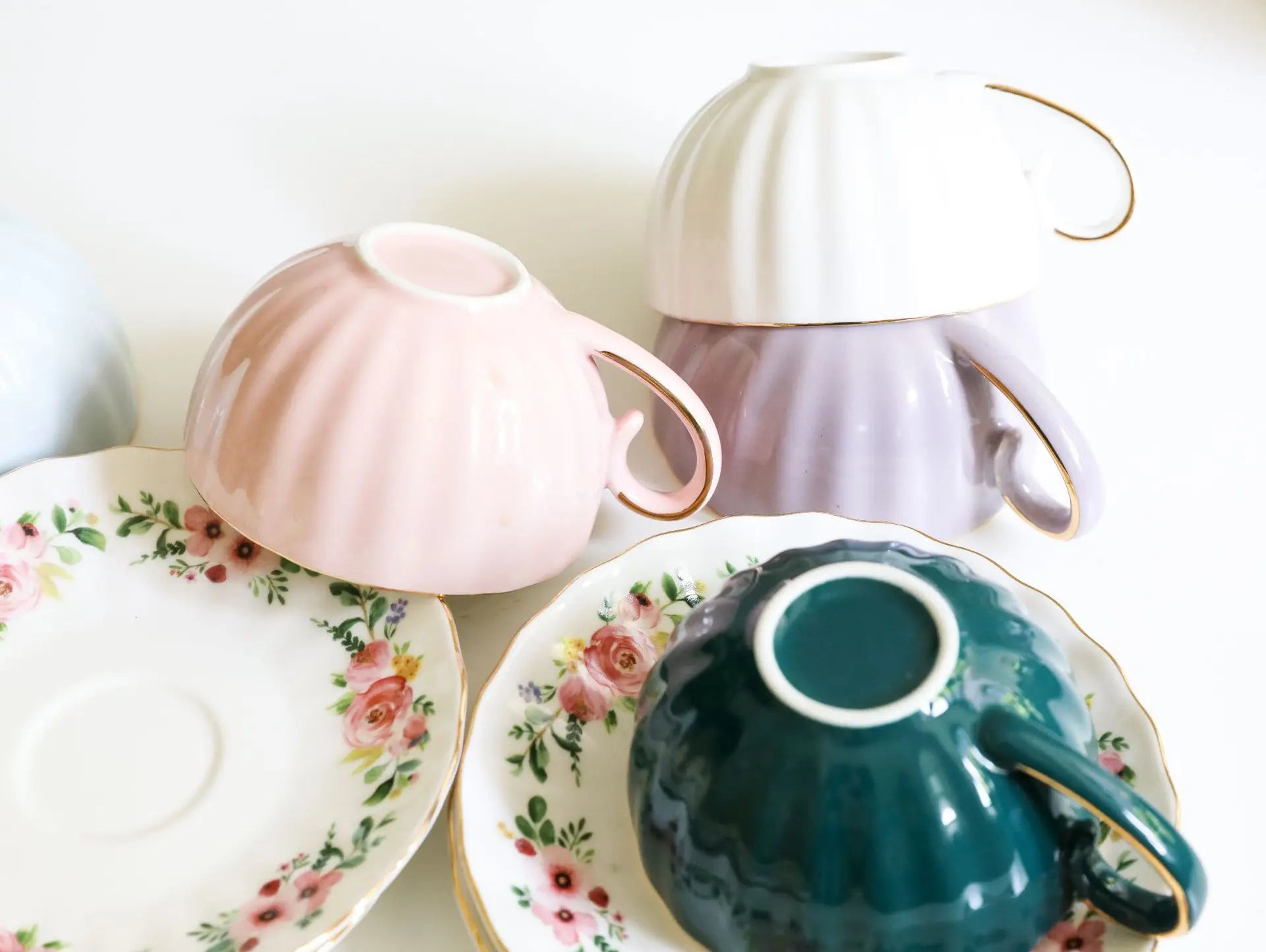 Vabena Luxury Bone China Coffee & Tea Set - Elegant Serveware