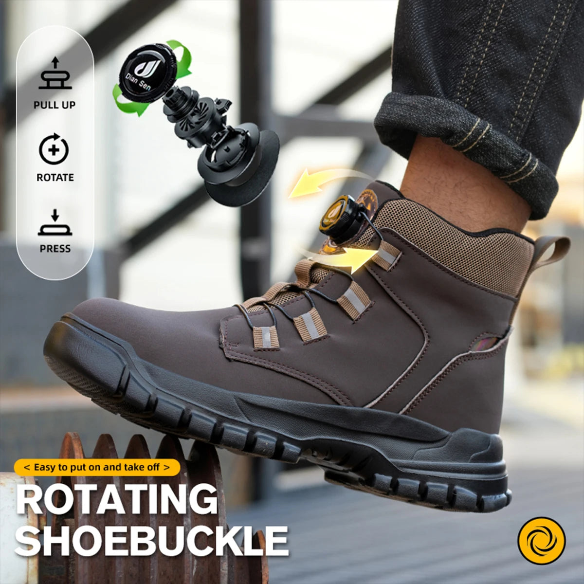 Wodoodporne buty robocze ze stalowym podnoskiem – najwyższa ochrona
