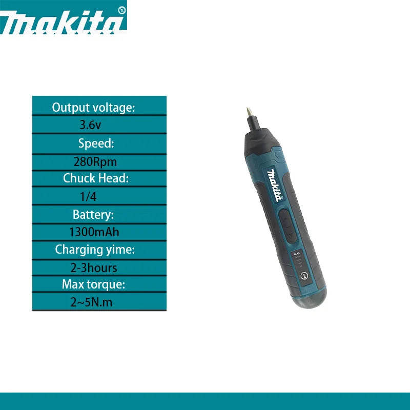 Makita Cordless Screwdriver - Power & Precision 1300mAh