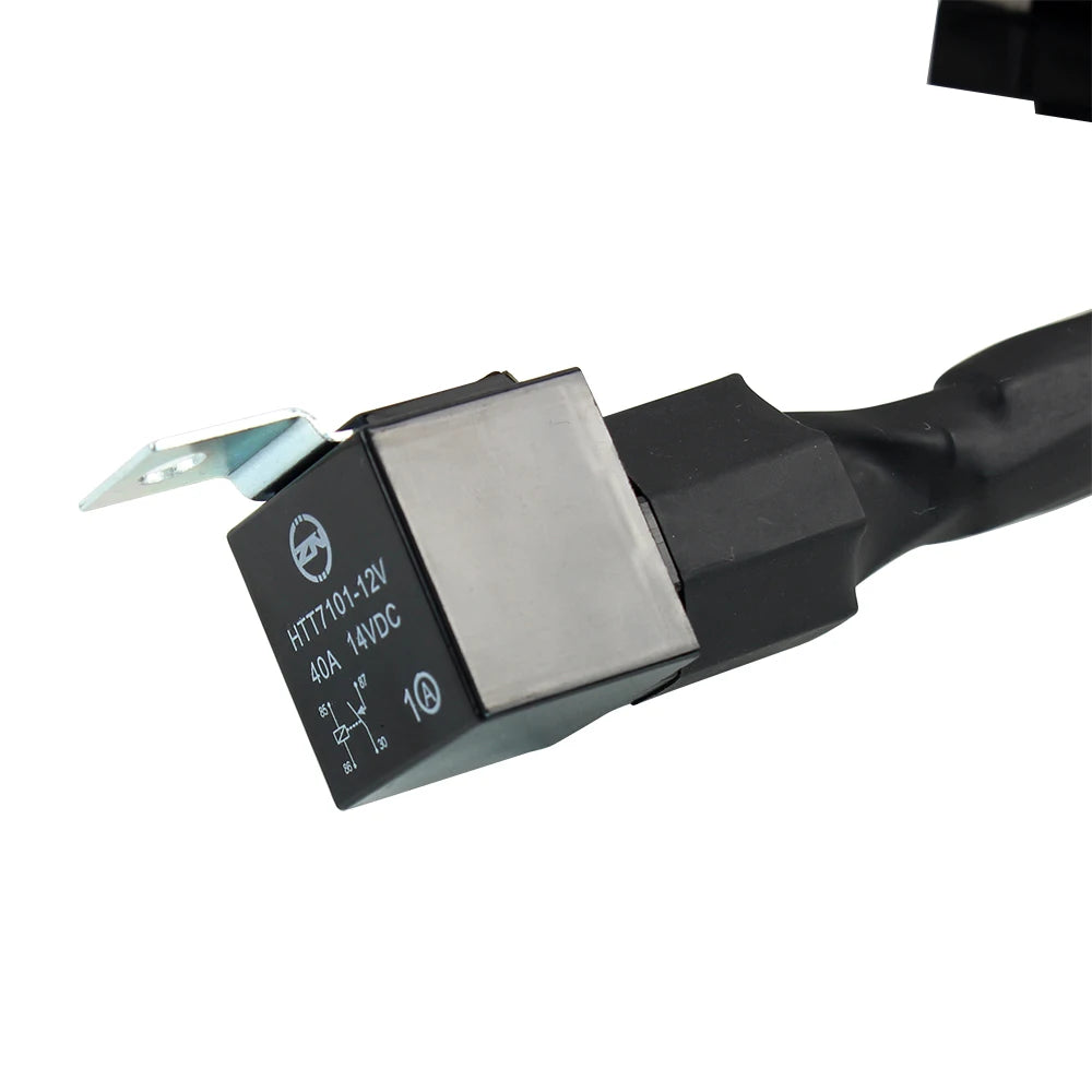 Wysokowydajne pomocnicze lampy przeciwmgielne led do motocykli bmw r1200gs, f800gs, k1600 i uniwersalnych | 40w 6000k