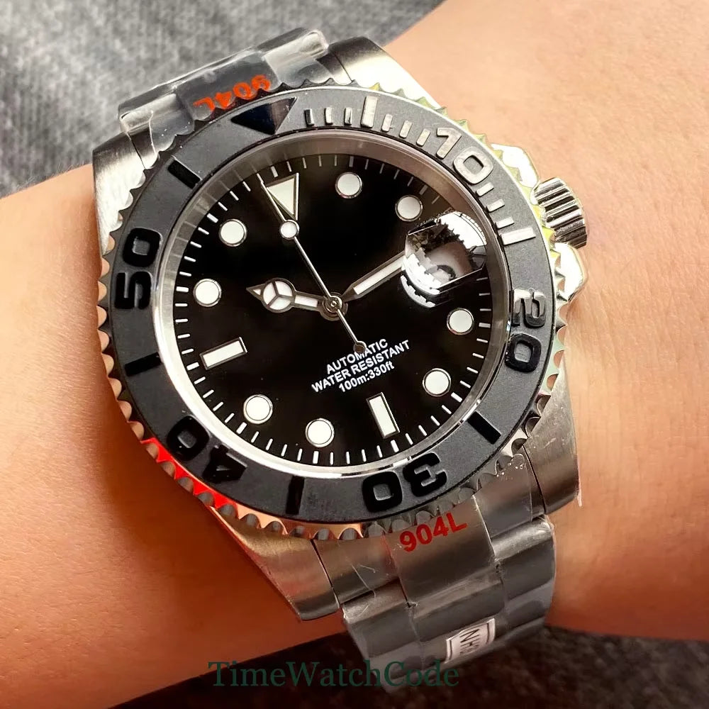 Luxury Men's NH35 Automatic Sapphire Dive Watch - 10ATM