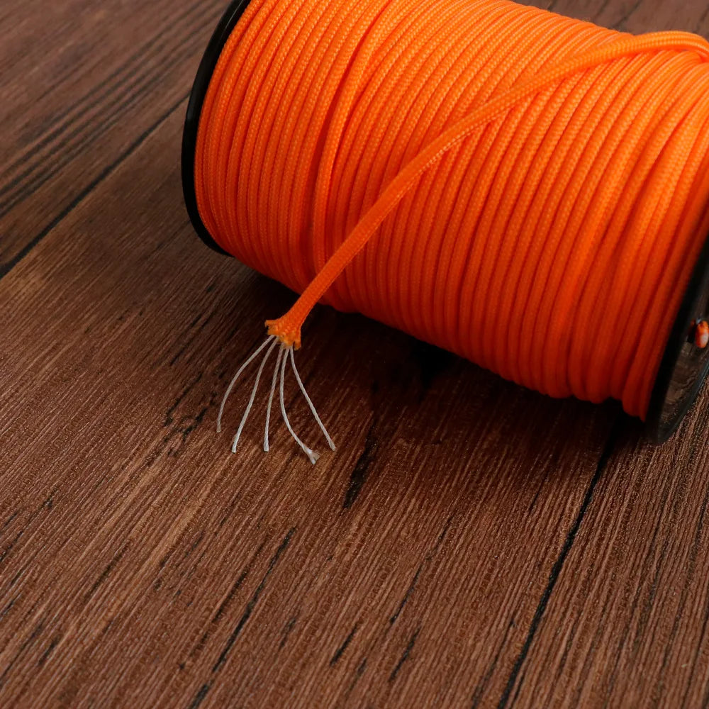 Linka paracord survivalowa vabena 100m 3mm 5-rdzeniowa - do kempingu i namiotów