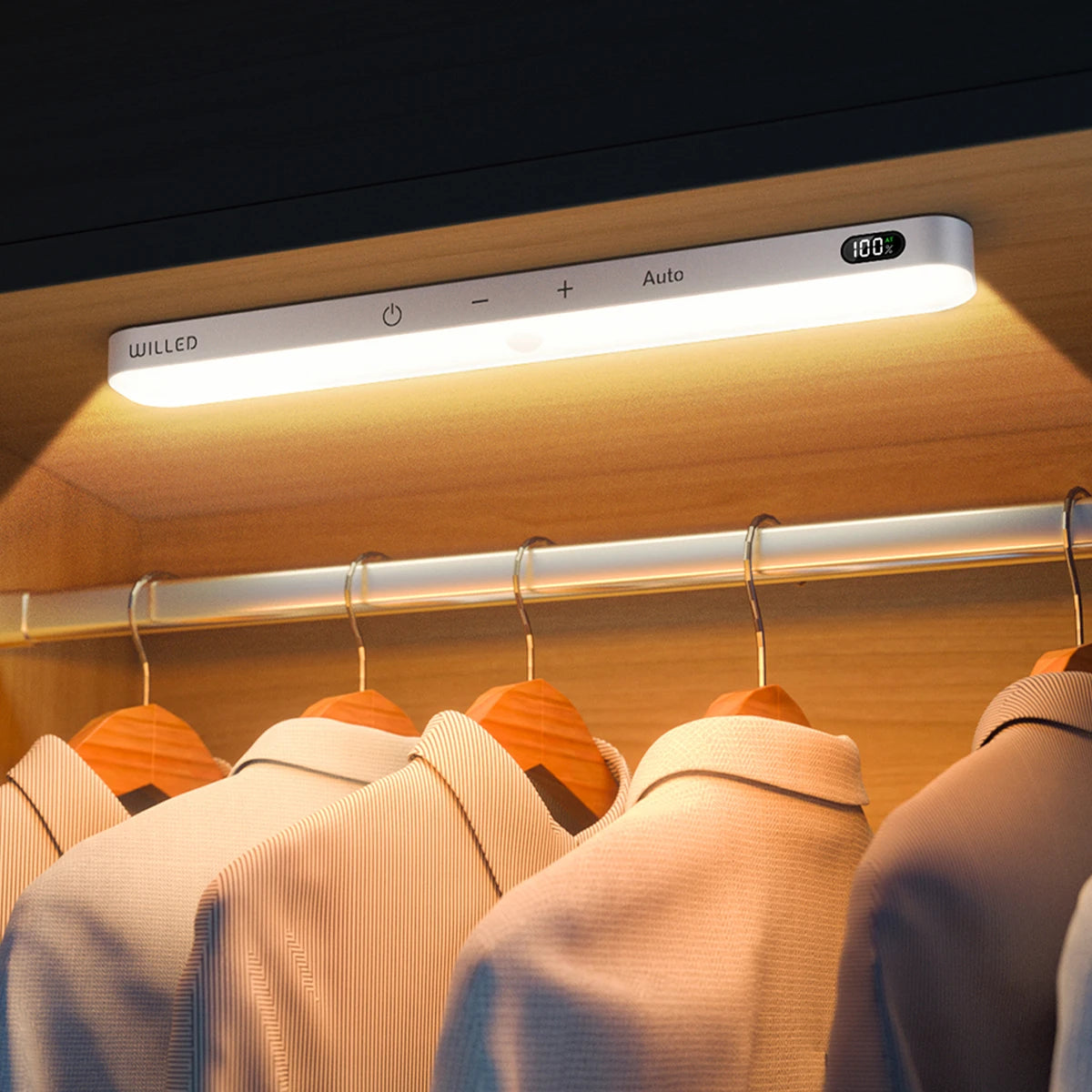 WILLED Wireless LED Motion Sensor Cabinet Light - Warm Glow