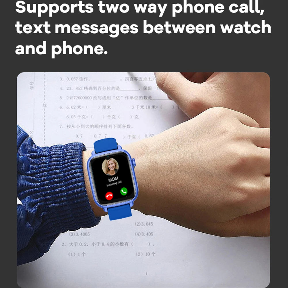 Dziecięcy smartwatch 4g z gps, wideorozmowami i sos | telefon zegarek dla dzieci