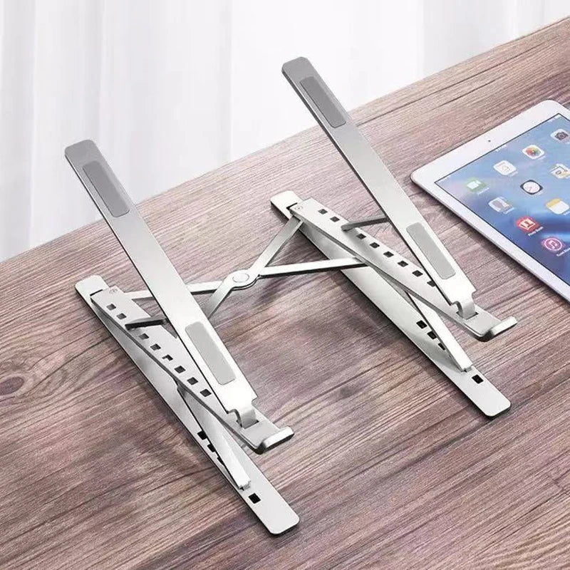 Ergonomiczny stojak na laptopa – regulowany i przenośny podwyższacz biurkowy do biura