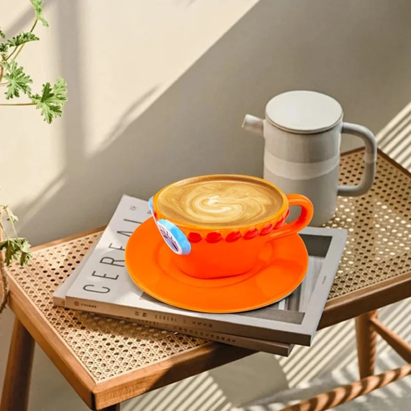 Anime Hat Ceramic Mug & Plate Gift Set - Fandom Present