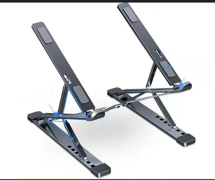 Ergonomiczny stojak na laptopa – regulowany i przenośny podwyższacz biurkowy do biura